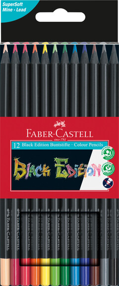 Farbstifte Faber Castell Edition 12er Kartonetui, Art.-Nr. 116412 - Paterno B2B-Shop
