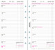 Kalendereinlage Chronoplan Wochenplan Midi, Art.-Nr. 5055J - Paterno B2B-Shop