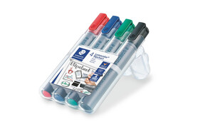 Flipchartmarker Staedtler 356BWP4 permanent, Art.-Nr. 356B-WP4 - Paterno B2B-Shop