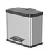 Tretabfalleimer Hailo ProfiLine Solid Öko Trio L, Art.-Nr. 0633-000 - Paterno B2B-Shop