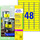 Etiketten ZWF 45,7x21,2 mm gelb, Art.-Nr. L6103-20 - Paterno B2B-Shop