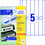 Etiketten Hängeordner ZWF 34 x 297 mm breit, Art.-Nr. L4756-25 - Paterno B2B-Shop