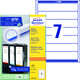 Ordneretiketten ZWF 192 x 38 mm weiss, Art.-Nr. L4760-100 - Paterno B2B-Shop