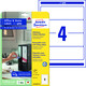 Ordneretiketten Avery ablösbar 192 x 61 mm weiss, Art.-Nr. L4761REV-10 - Paterno B2B-Shop