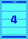 Ordneretiketten ZWF 192 x 61 mm blau, Art.-Nr. L4767-100 - Paterno B2B-Shop
