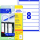 Etiketten Ordnerrücken A4 192x34 mm weiss, Art.-Nr. L6060-25 - Paterno B2B-Shop