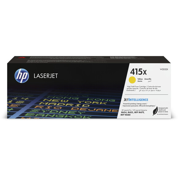 HP LJ Cartridge Nr.415X yell. 6K, Art.-Nr. W2032X - Paterno B2B-Shop