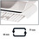 Monitorständer Leitz Ergo WOW weiss-schwarz, Art.-Nr. 6504-00-WSSW - Paterno B2B-Shop