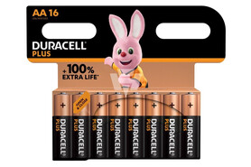 Batterie Duracell Mignon1,5 Volt AA (LR6) 16er Pkg, Art.-Nr. MN1500-16 - Paterno B2B-Shop