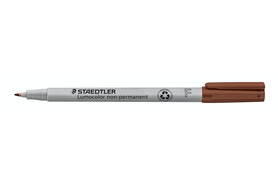 Folienschreiber Staedtler LC F WL braun, Art.-Nr. 316WL-BR - Paterno B2B-Shop