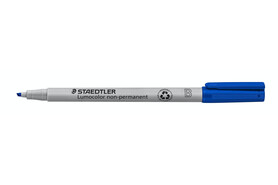 Folienschreiber Staedtler LC B WL blau, Art.-Nr. 312WL-BL - Paterno B2B-Shop