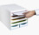 Schubladenbox Big Box Maxi weiss mit 6 Fächern, Art.-Nr. 312913D - Paterno B2B-Shop