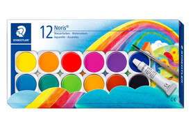 Deckfarbkasten Staedtler-Noris 12er, Art.-Nr. 888NC12 - Paterno B2B-Shop