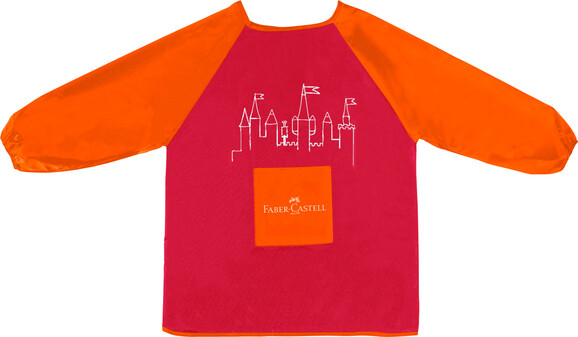 Malschürze Faber für Kinder rot-orange, Art.-Nr. 201204 - Paterno B2B-Shop
