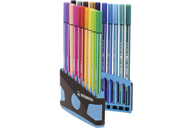 Faserschreiber Stabilo PEN 68 20er ColorParade ant-hellblau, Art.-Nr. 6820-04-04 - Paterno B2B-Shop
