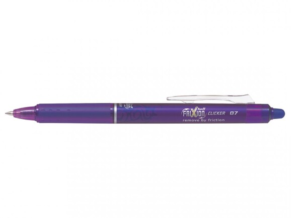 Tintenroller Pilot FRIXION CLICKERL violett, Art.-Nr. BLRT-FR7-VI - Paterno B2B-Shop