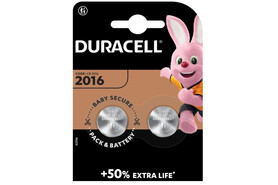 Knopfbatterie Duracell 3 Volt, Art.-Nr. CR2016 - Paterno B2B-Shop