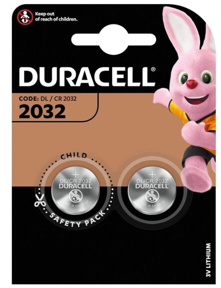 Knopfbatterie Duracell 3 Volt, Art.-Nr. DL2032 - Paterno B2B-Shop