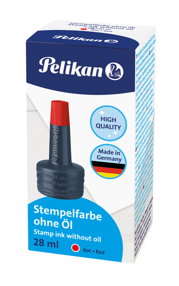 Stempelfarbe Pelikan 4 K rot, Art.-Nr. 4-K-RT - Paterno B2B-Shop