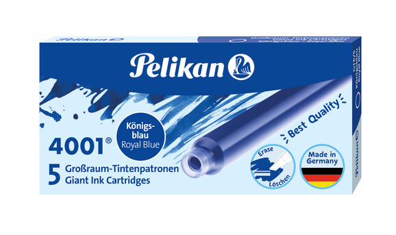 Tintenpatronen Pelikan GTP/5 königsblau, Art.-Nr. 310-BL - Paterno B2B-Shop