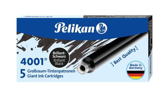Tintenpatronen Pelikan GTP/5 brill-schwarz, Art.-Nr. 310-SW - Paterno B2B-Shop