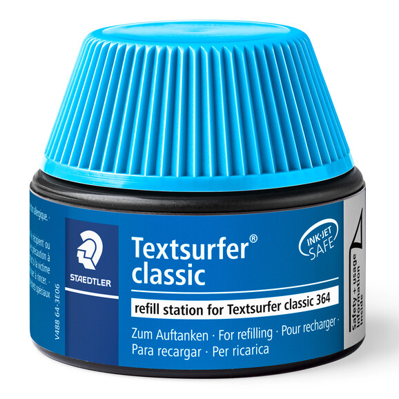 Nachfüllflasche zu Textmarker Topstar blau, Art.-Nr. 48864-BL - Paterno B2B-Shop