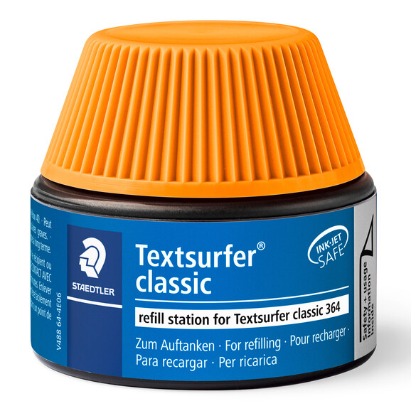 Nachfüllflasche zu Textmarker Topstar orange, Art.-Nr. 48864-OR - Paterno B2B-Shop