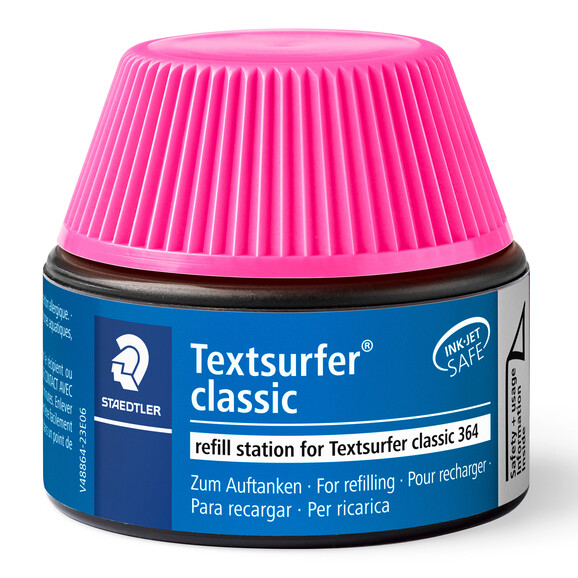 Nachfüllflasche zu Textmarker Topstar pink, Art.-Nr. 48864-PI - Paterno B2B-Shop