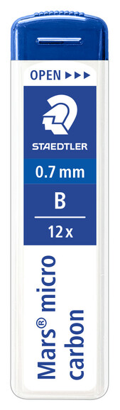 Feinminen Staedtler Mars micro 250 0,7 mm B, Art.-Nr. 250-07-B - Paterno B2B-Shop