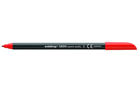 Faserschreiber Edding 1200 rot, Art.-Nr. 1200-RT - Paterno B2B-Shop