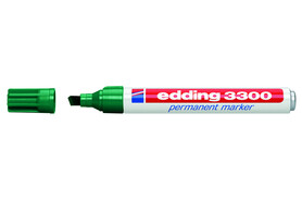 Marker Edding 3300 grün permanent, Art.-Nr. 3300-GN - Paterno B2B-Shop