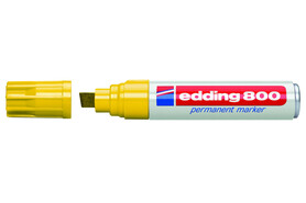 Marker Edding 800 gelb permanent, Art.-Nr. 800-GE - Paterno B2B-Shop