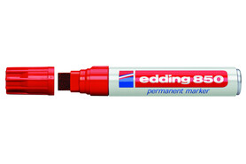 Marker Edding 850 rot permanent, Art.-Nr. 850-RT - Paterno B2B-Shop