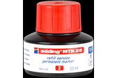 Nachfülltinte Edding MTK 25 25 ml rot, Art.-Nr. MTK25-RT - Paterno B2B-Shop