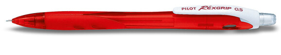 Druckbleistift Pilot Rex Grip 0,5mm rot, Art.-Nr. HRG-10R-RT - Paterno B2B-Shop