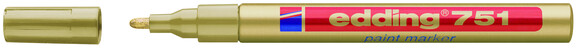 Lackmarker Edding 751 gold, Art.-Nr. 751-GO - Paterno B2B-Shop