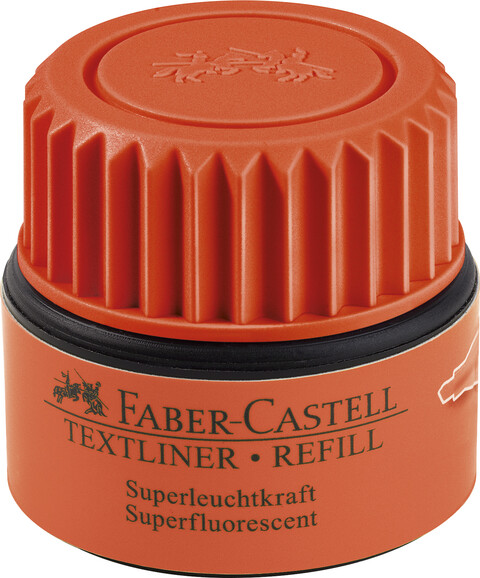 Nachfüllflasche zu Faber Textmarker 48 orange, Art.-Nr. 154900-OR - Paterno B2B-Shop