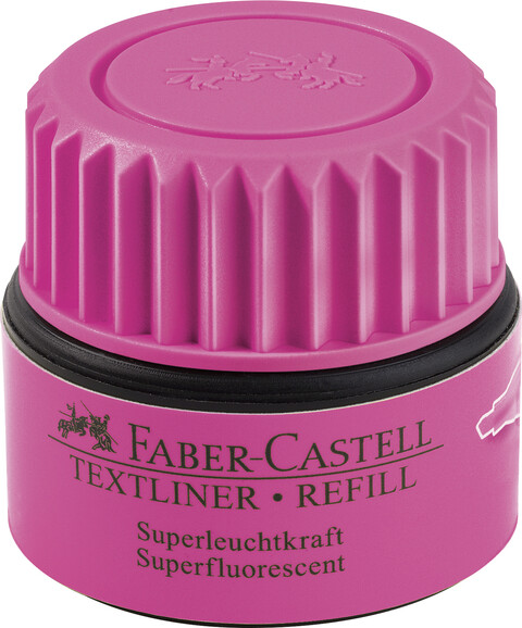 Nachfüllflasche zu Faber Textmarker 48 rosa, Art.-Nr. 154900-RS - Paterno B2B-Shop