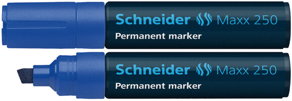 Marker Schneider 250 blau permanent, Art.-Nr. 250SN-BL - Paterno B2B-Shop
