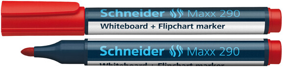 Whiteboard und FlipchartMarker 290 rot, Art.-Nr. 290SN-RT - Paterno B2B-Shop