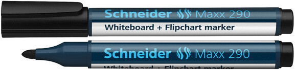 Whiteboard und FlipchartMarker 290 schwarz, Art.-Nr. 290SN-SW - Paterno B2B-Shop