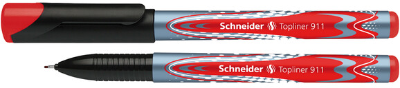 Fineliner Schneider Topliner 911 rot, Art.-Nr. 911-RT - Paterno B2B-Shop