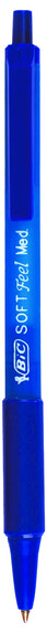 Kugelschreiber Bic Soft Feel blau, Art.-Nr. SOFT-FEEL-CLIC-BL - Paterno B2B-Shop