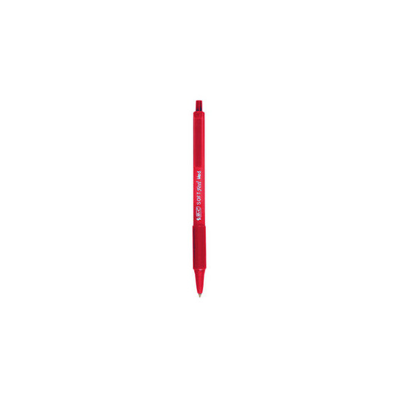 Kugelschreiber Bic Soft Feel rot, Art.-Nr. SOFT-FEEL-CLIC-RT - Paterno B2B-Shop