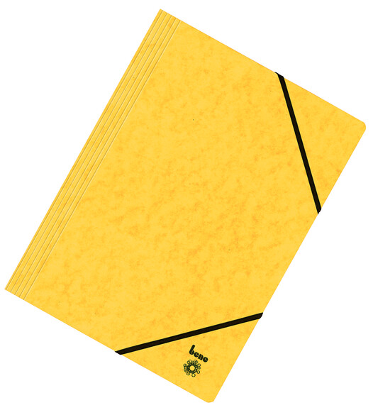 Dreiflügelmappe Bene Vario A4 gelb, Art.-Nr. 110700-GE - Paterno B2B-Shop