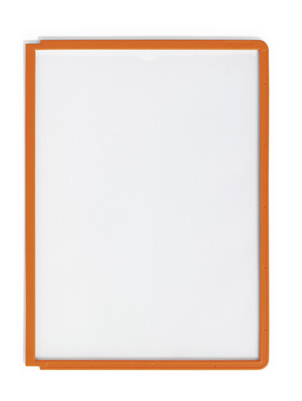 Sichttafeln Durable SHERPA A4 Rahmen orange, Art.-Nr. 5606-OR - Paterno B2B-Shop