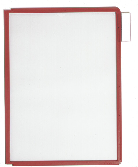 Sichttafeln Durable SHERPA A4 Rahmen rot, Art.-Nr. 5606-RT - Paterno B2B-Shop