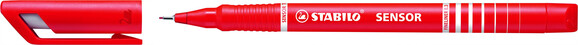 Fineliner Stabilo Sensor 189 rot, Art.-Nr. 189-RT - Paterno B2B-Shop