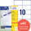 Universaletiketten A4 3425 weiss 105x57mm, Art.-Nr. ZWF-3425 - Paterno B2B-Shop