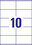 Universaletiketten A4 3425 weiss 105x57mm, Art.-Nr. ZWF-3425 - Paterno B2B-Shop